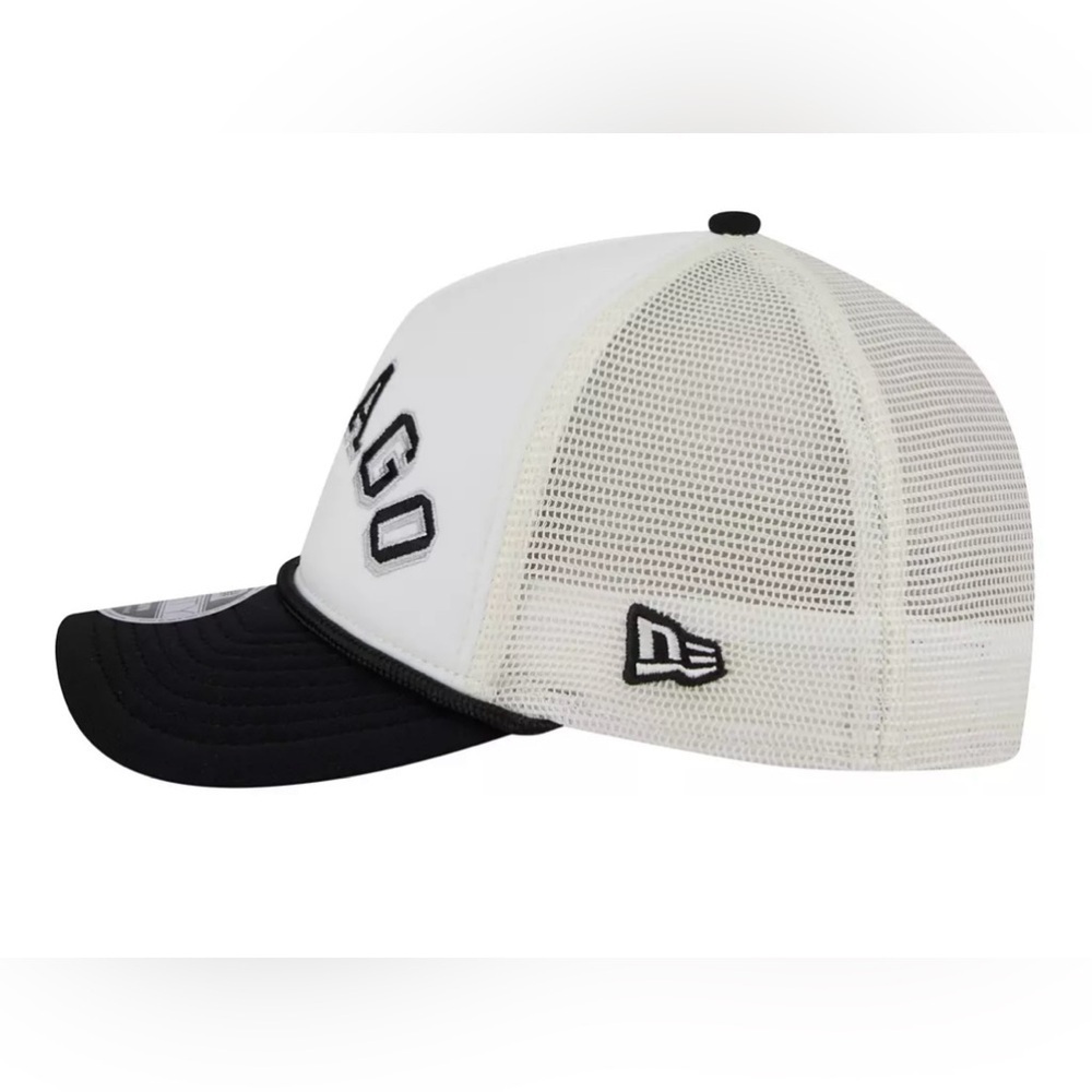 New Era Chicago White Sox 9Forty Adjustable Hat White - Picture 6 of 7